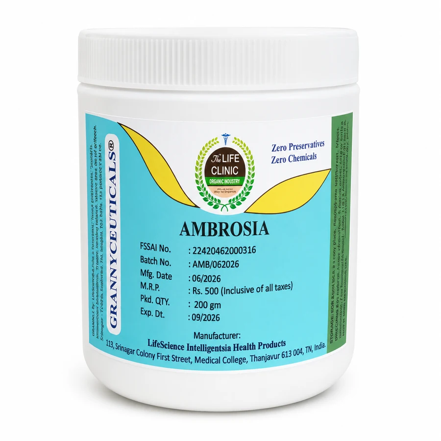 Ambrosia product packaging